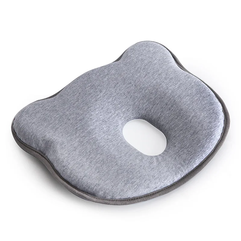 High Quality Soft Cotton Baby Sleep Neck Pillow Skin Friendly Memory Foam Infant Baby Pillow