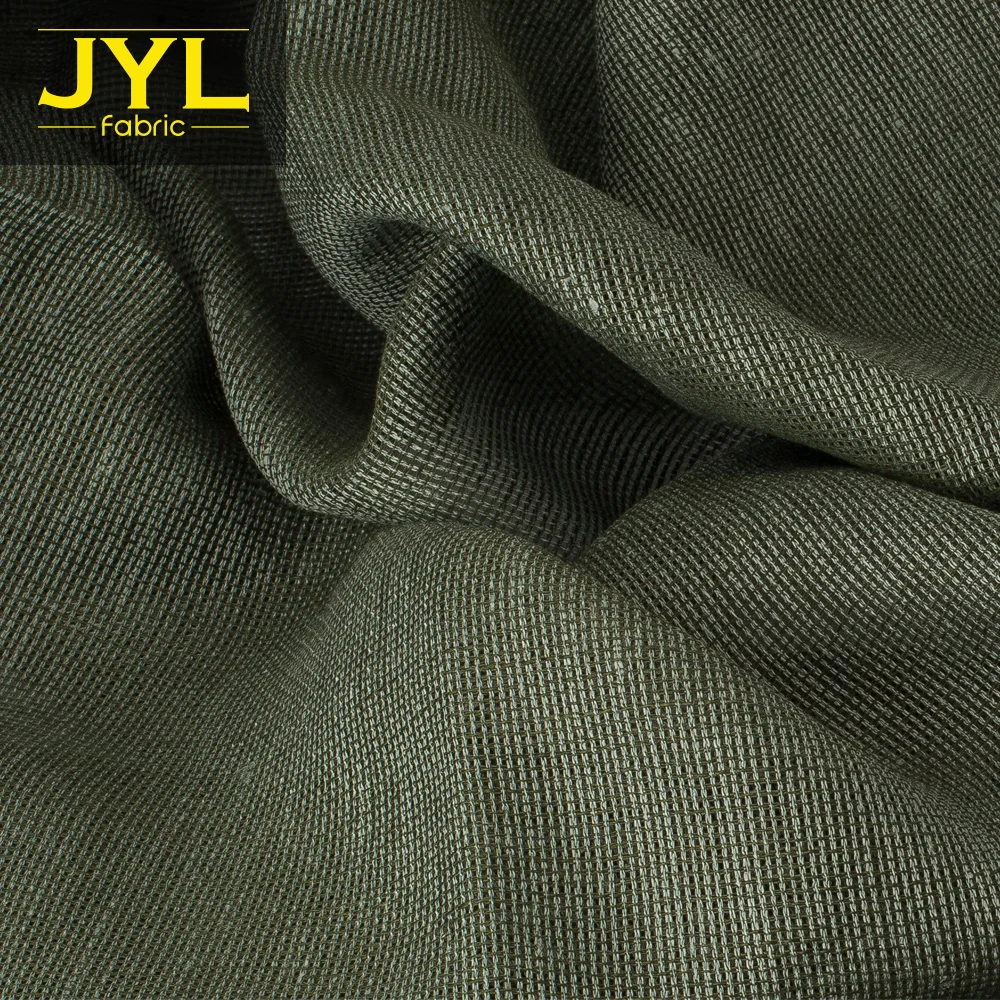 
JYL high-quality and best-selling 100% linen fabric S621# for clothes 