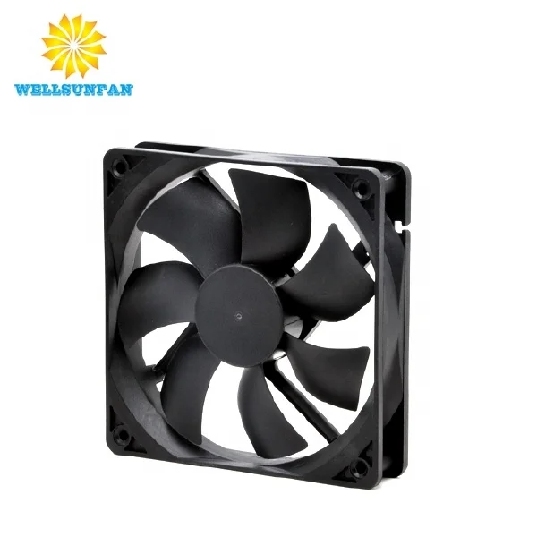 WellSunFan fan cooling jacket Factory Supply Verified Supplier 120*120*25mm 1200RPM 12V  120MM Computer case fan cpu cooling fan
