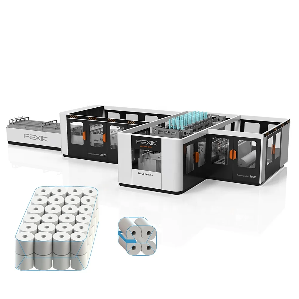 FEXIK Toilet Paper Manufacturing Machine Toilet Paper Maker Paper Towel Production Line