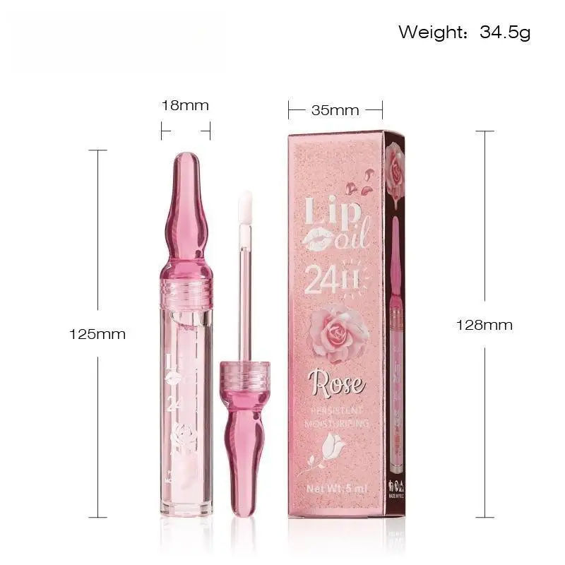 Private Label Moisturizing Nourishing 24 hours Long Lasting Lip Oil for Lip Beauty Lip Glaze