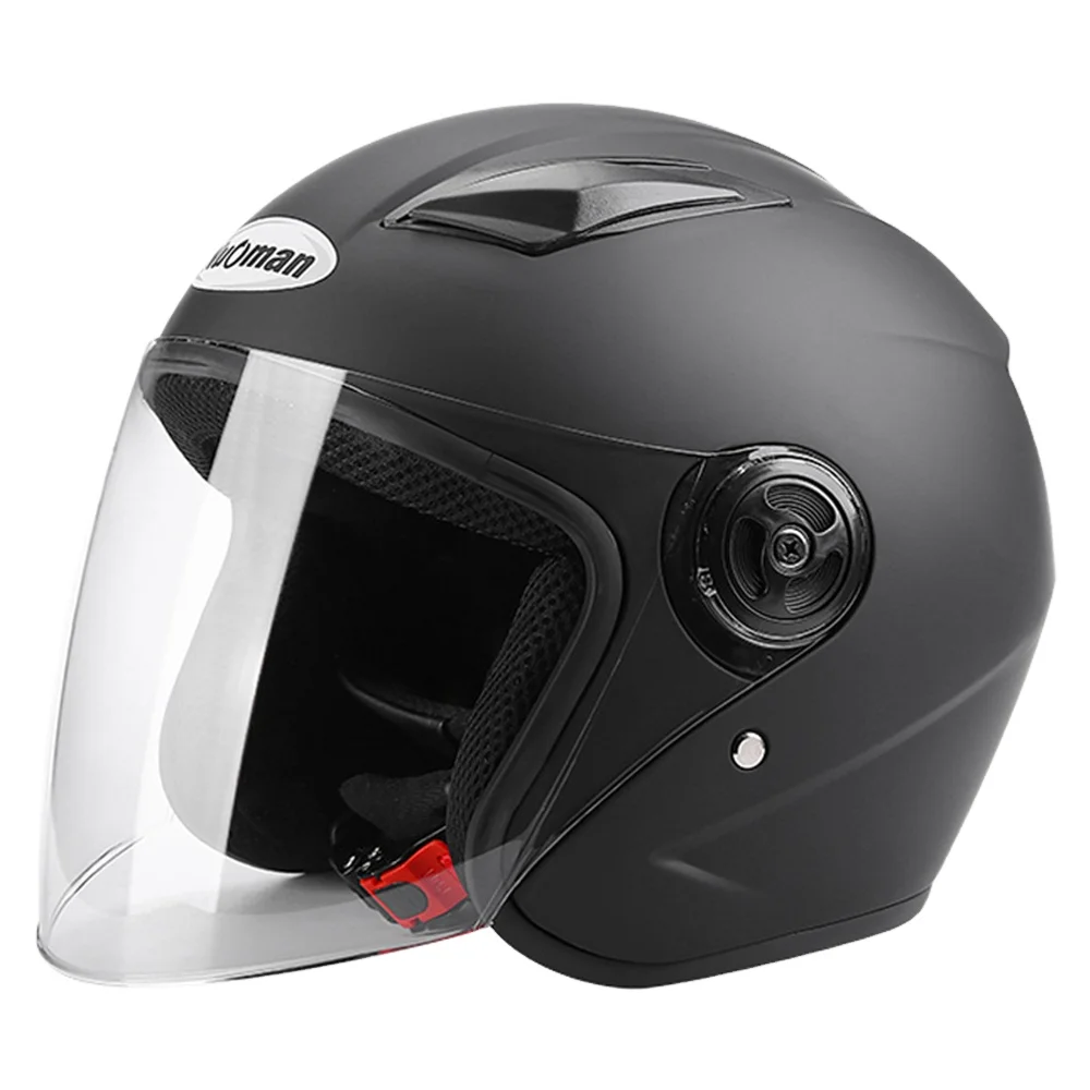 Motorcycle electric bicycle helmet riding half helmet unisex spring and autumn safety helmet