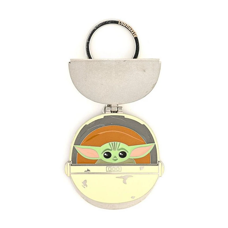 Custom Design Gold Silver Antique Copper Die Casting Alloy Rotating Printing Cartoon Customized Enamel Hero Key Chain