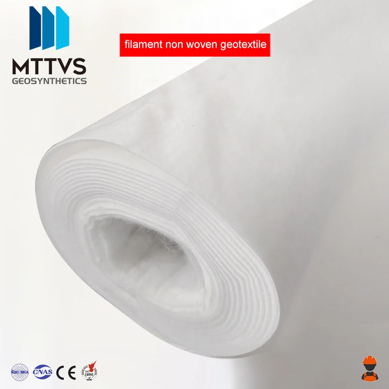 cheapest geotextile philippines road fabric needle price  filter filament non woven geotextile fabric