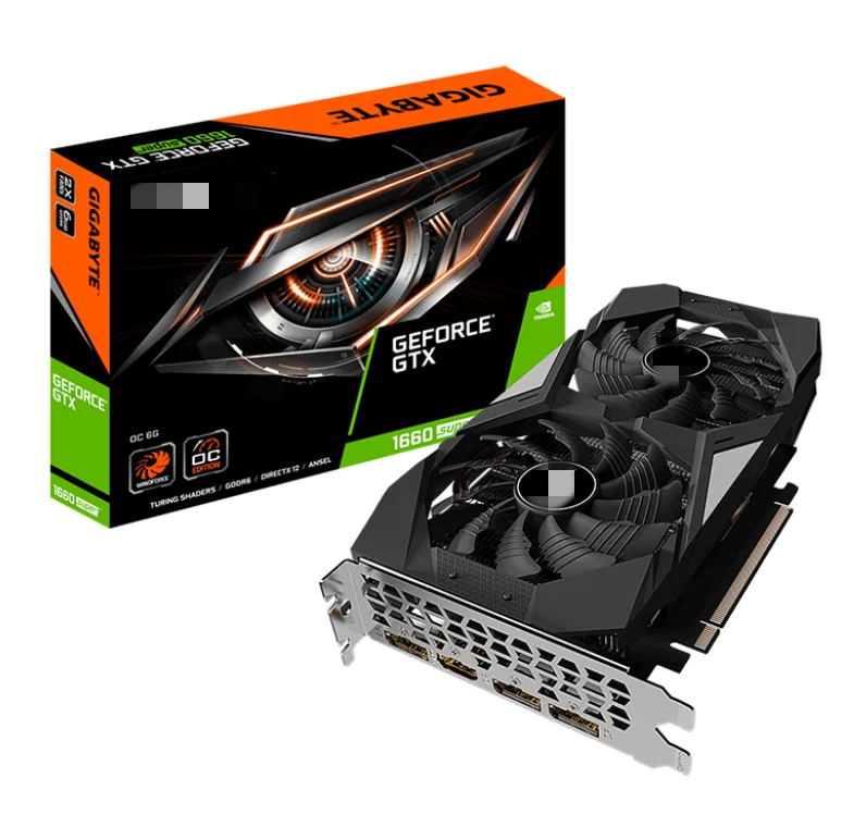 GIGABYTE gtx 1660 super gtx 1660 ti 6g gaming graphics card for computer graphics card 1660 s in stock