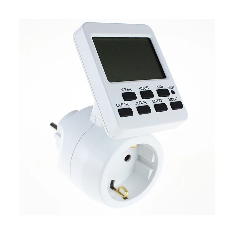 20 ВКЛ/ВЫКЛ 1 день электронный трансформатор питания 24 часа цифровой таймер