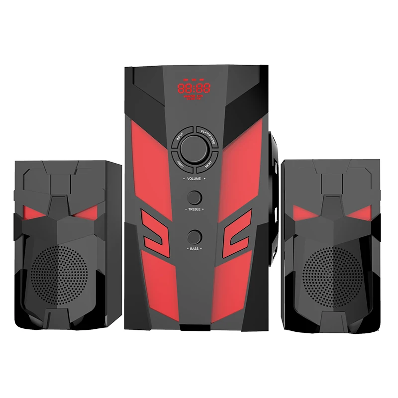 Factory price 2.1 blue tooth subwoofer multimedia speaker with usb sd fm