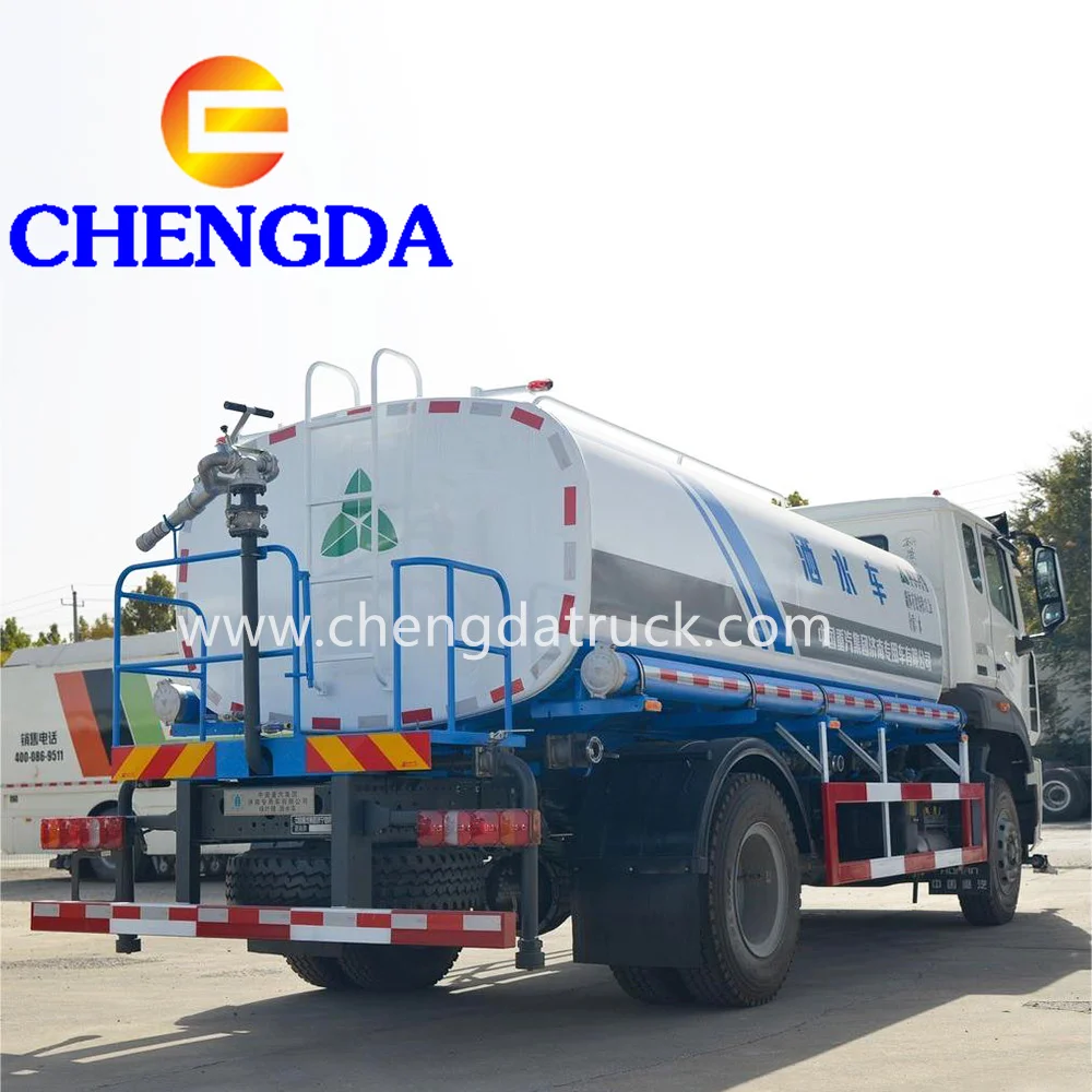 New Sinotrtuk Hoha 8000L12000L 15000L Liters Light Mini  4*2 Water Tank Tanker Truck With Sprinkler