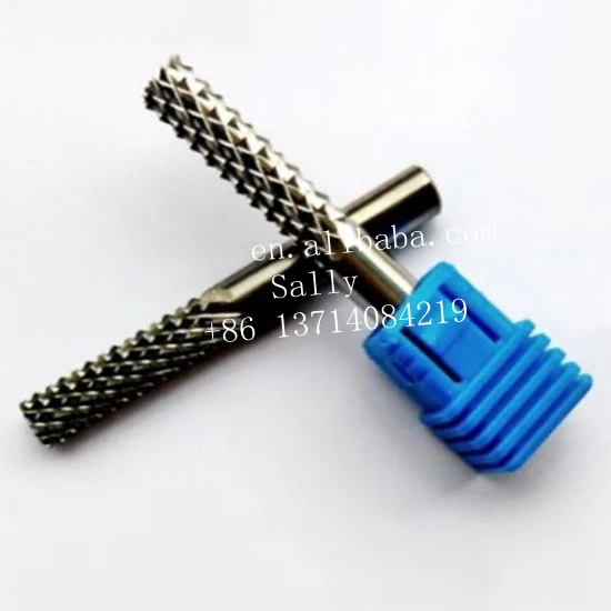 Tungsten Carbide Straight Shank PCB Engraving Machine Milling Cutter Corn Open Rough Skin Milling Cutter V Drill