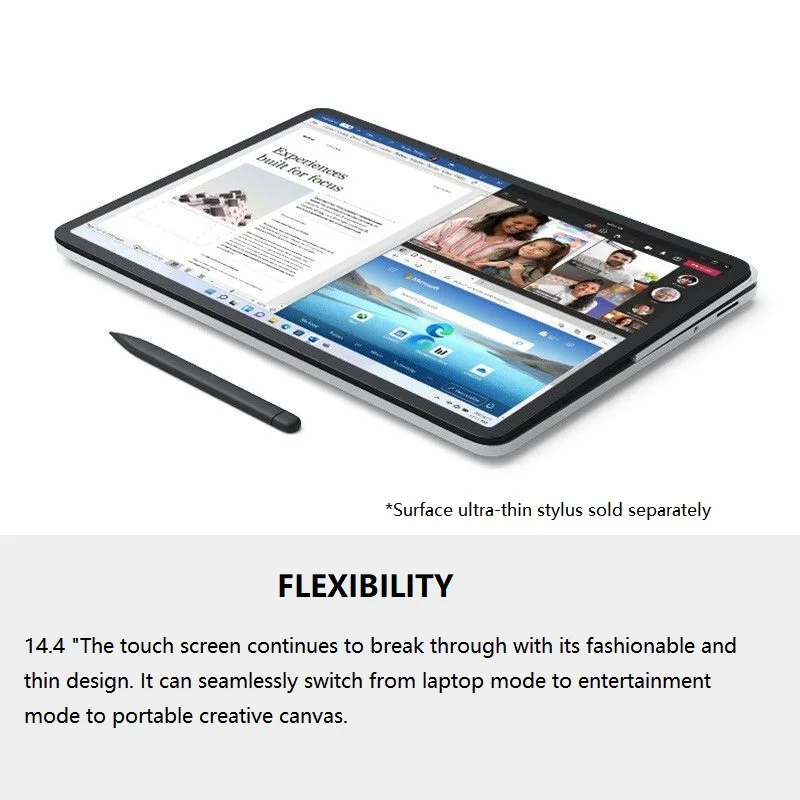 Горячая Распродажа поверхности ноутбука студийные 14 4 дюймовый сенсорный экран четырехъядерный процессор In-tel Core i7-11370h i5-11300h 16GB оперативной памяти rtx3050ti игровой ноутбук