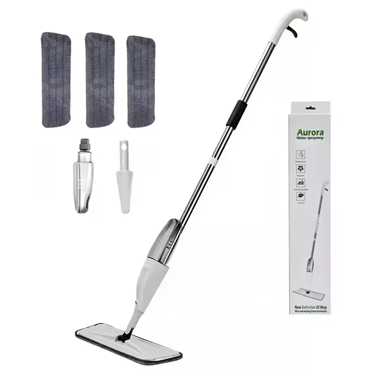 Factory Direct Sale Good Price 360 Magic Long Handle Spray Mop With Sprayer Household Lazy Mop
