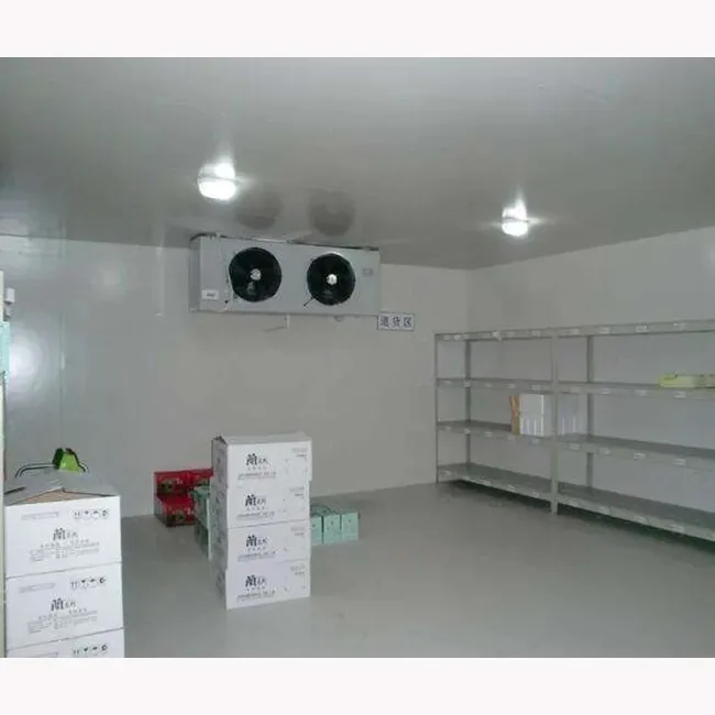 Solar cold storage room with DC inverter compressor