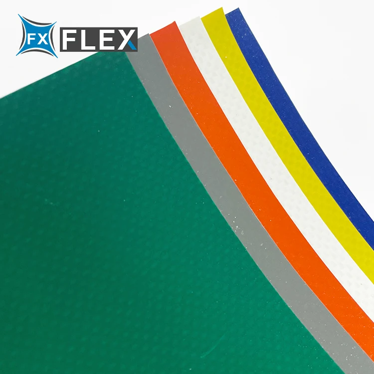 FLFX Heavy Duty Taupaulin PVC Tarpaulin for Curtain Trucks Side Container