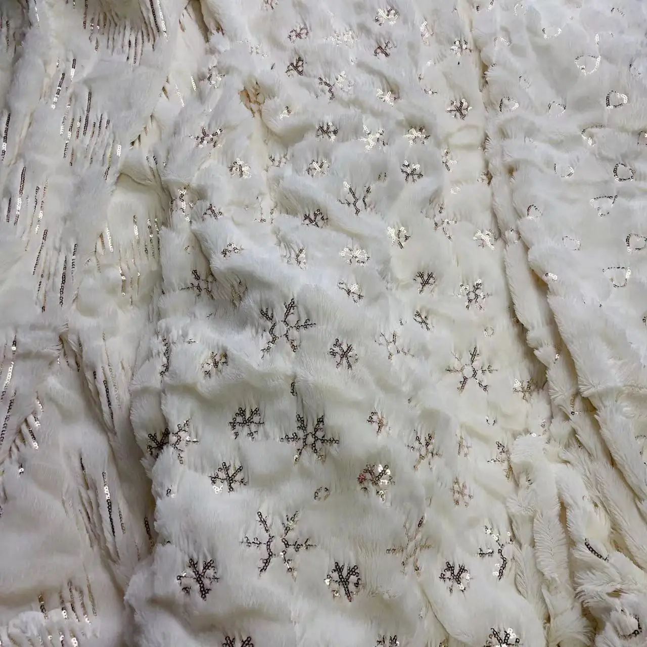 Beaded Tulle Lace for To New Luxury Heavy Bead Bridal Lace Fabric Embroidered 100% Polyester Plush Fabric