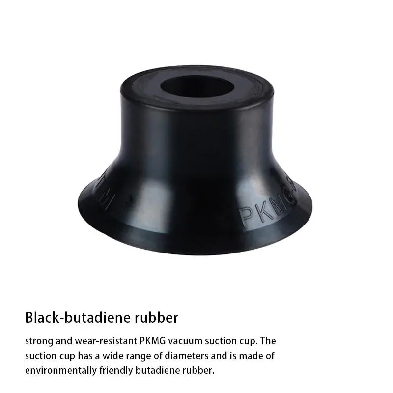 silicone rubber suckers rubber Robot industry PKMG-30 40 50 parallel pneumatic vacuum suction cup
