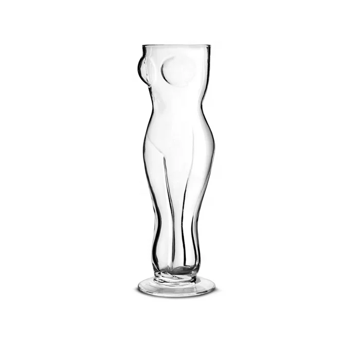 Best Selling Custom Sexy Woman Body Shaped Beer Glass