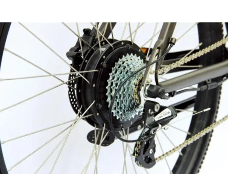 Fat Tire Electric Bike Adults Brushless Motor Electric Mountain E-Bike 48V Larger Battery Powerful 7-Speed