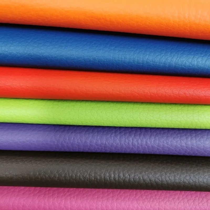100% polyurethane faux leather semi PU synthetic sofa leather