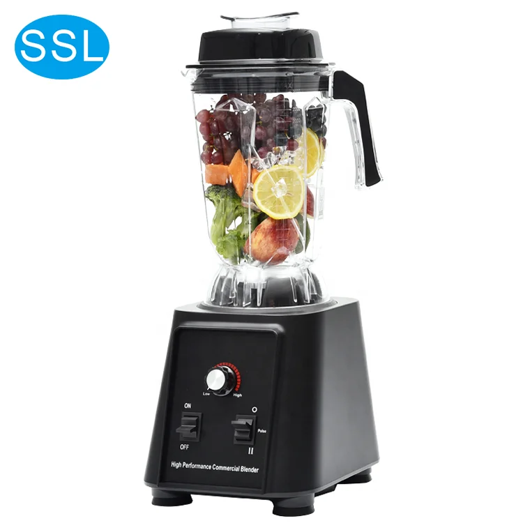 1680W Hot Sell 2.5l Multi-function Fruit Juicer Extractor Blender Mixer Food Processor Heavy Duty Commercial Blender
