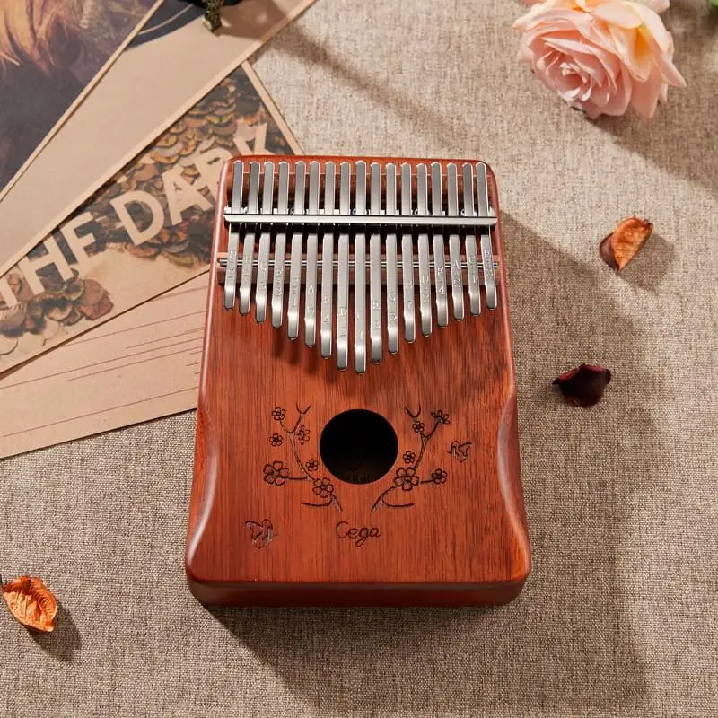 cega new plum blossom african kalimba notes thumb piano musical instrument child