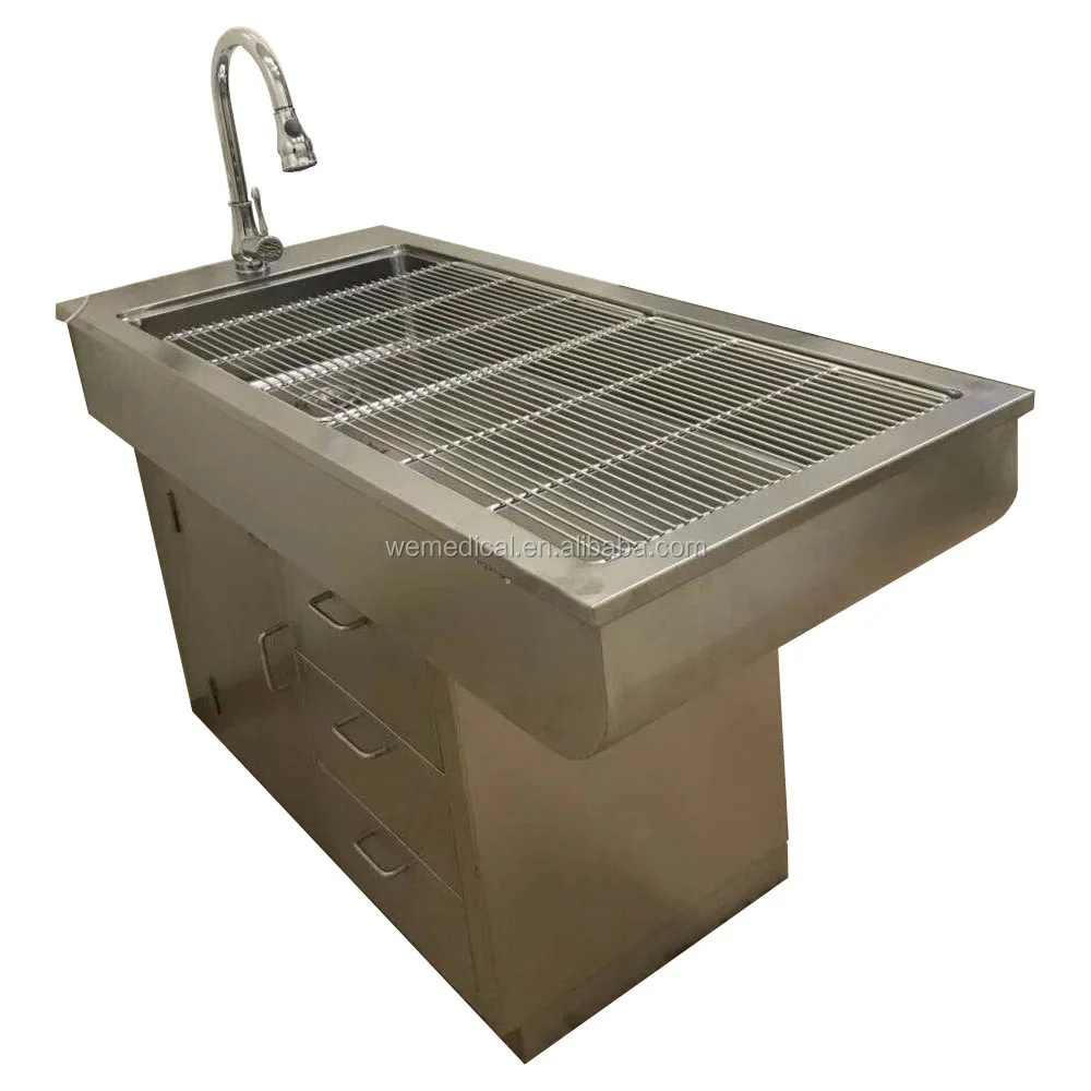 
Medical pet clinic examination surgical equipment animal veterinary exam table with drawers 