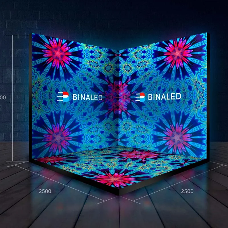 MDS Indoor Led Video Wall for  Filming 7680Hz Black LEDs VFX VR VP XR Extended Reality Virtual Production Studio Background
