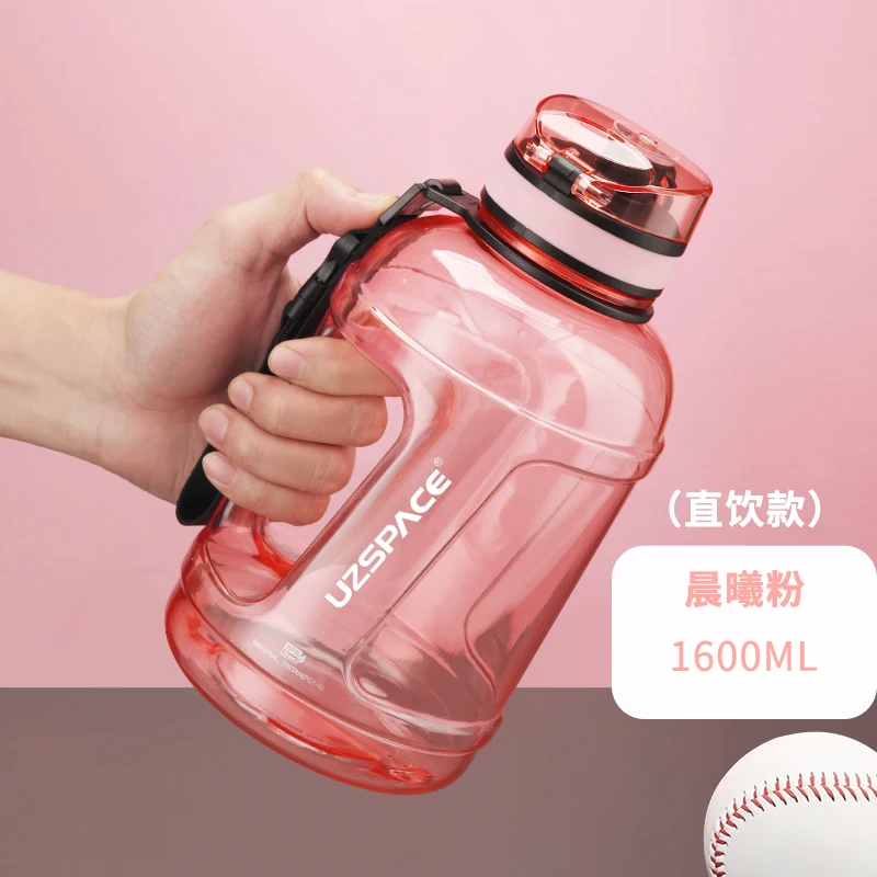 wholesales 1.6L rpet wide mouth tritan sport drink 2 liter one gallon water bottle jug BPA Free Tritan Plastic water bottle