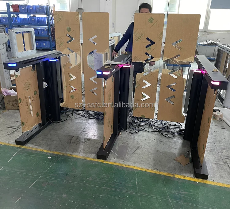 Smart  Control  Entrance  Flap Barrier Fast Speed  Swing Turnstile Gates