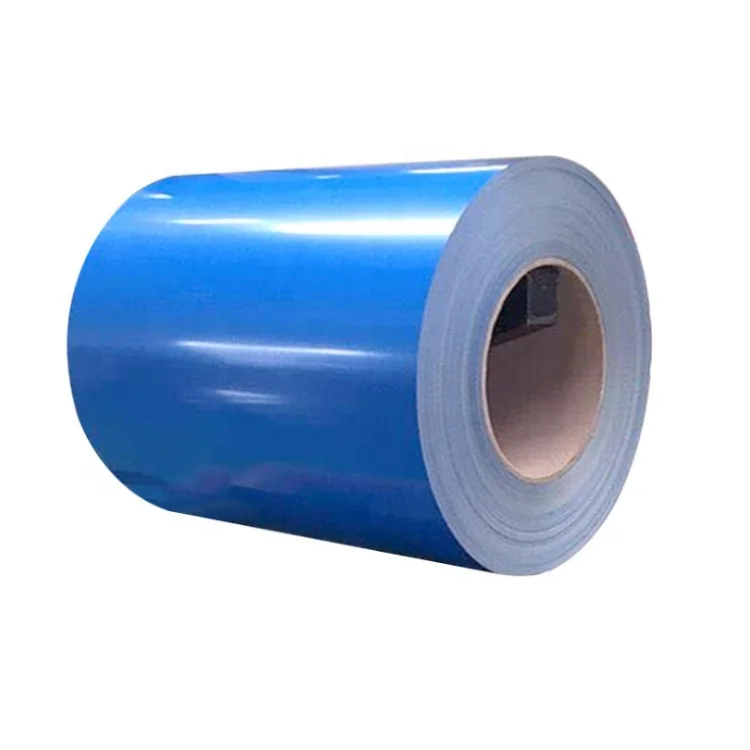 Cold rolled ppgi galvanized color coated precoated galvanized steel soft green red top White Blue