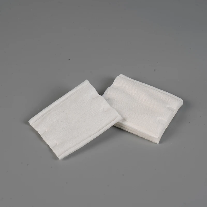 100pcs Personal care Pure cotton makeup remover pads cosmetic square cotton pads