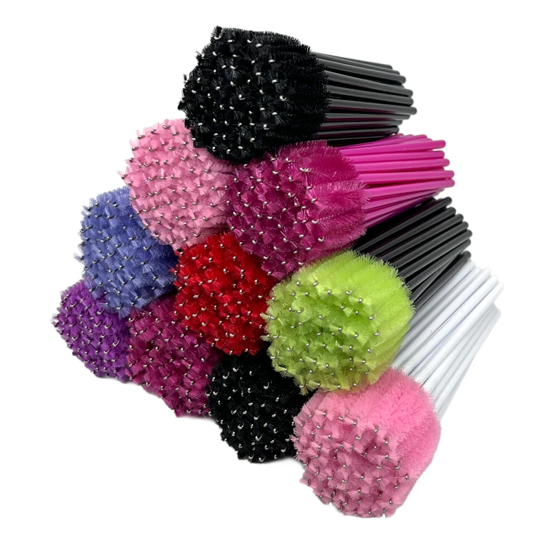 Очищающий сгибаемый инструмент черная однотонная микроочищающая палочка аппликатор для ресниц Накладка наращивания глаз тушь