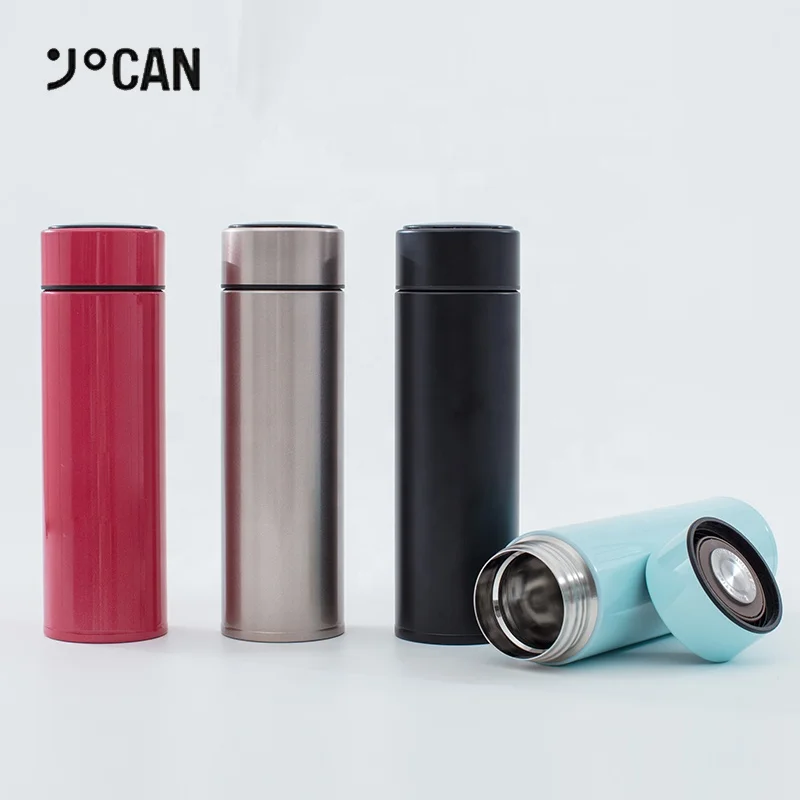 Amazon Smart LED Temperation Display Insulation Bottle Intelligent Thermos Stainless Stell Intelligent Vacuun Flask