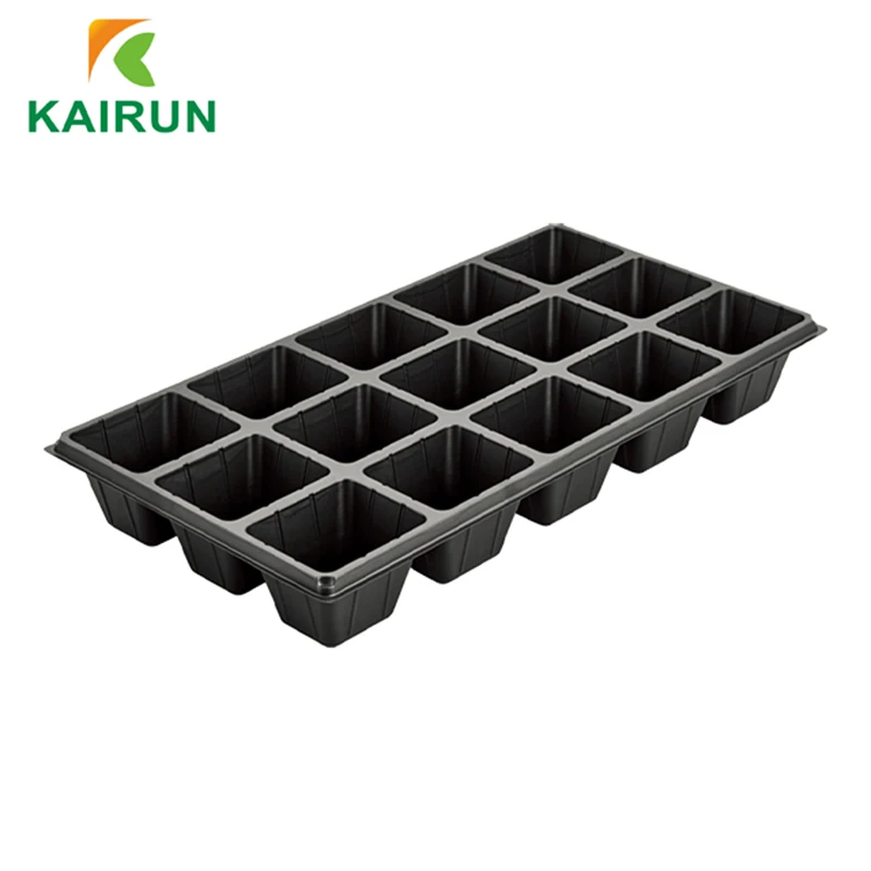 21 Cells PS Vegetable Nursery Plant Seed Raising Starter Tray for Agriculture