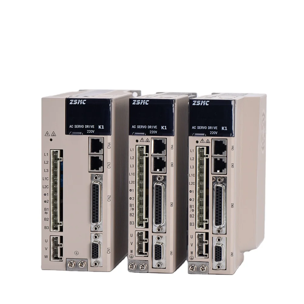 STEP Pulse K1 Series 220V, 0.4KW сервоконтроллер, драйвер, двигатель переменного тока для токарного станка