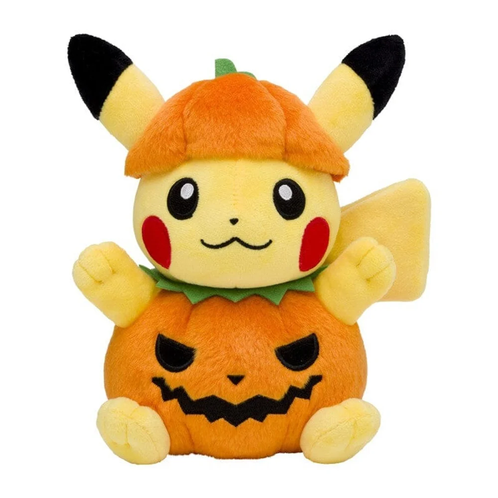 Оптовая продажа Хэллоуин Тыква Pikchu 30 см плюшевая кукла мягкая игрушка