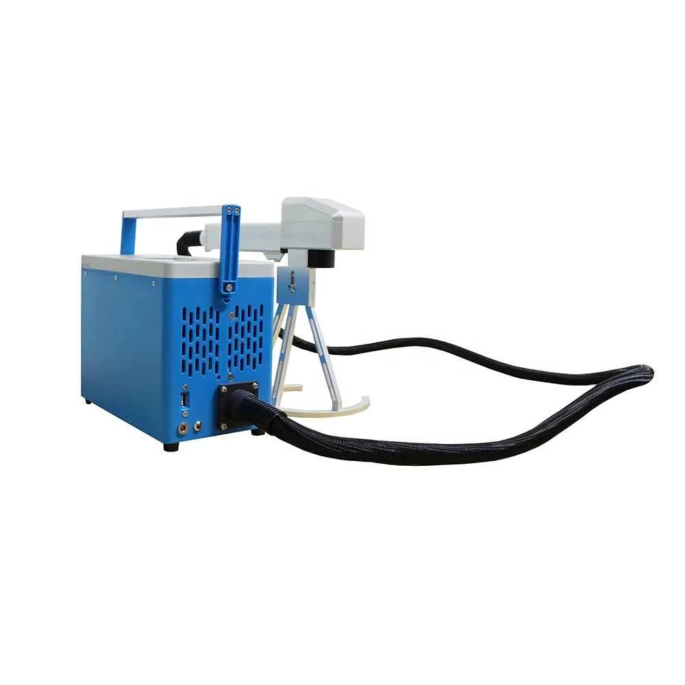 2024 Portable Mini Fiber Laser Marking Machine Handheld Engraving for All Types of Metals