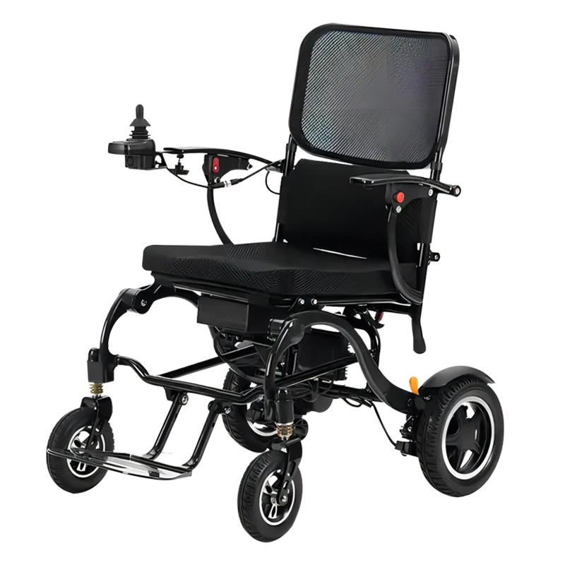 17KG Carbon Fiber Ultralight Electric Wheelchair CE Approved Lightweight Foldable Power Wheelchair