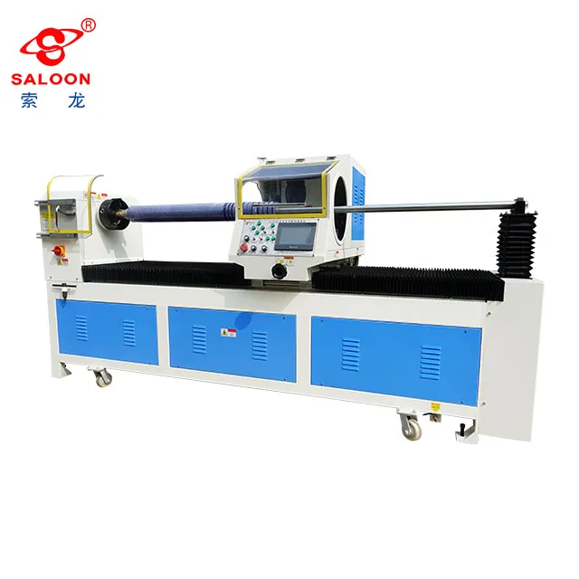 Saloon High efficiency Fully-automatic leather paper chemical fibre satin fabric slitter
