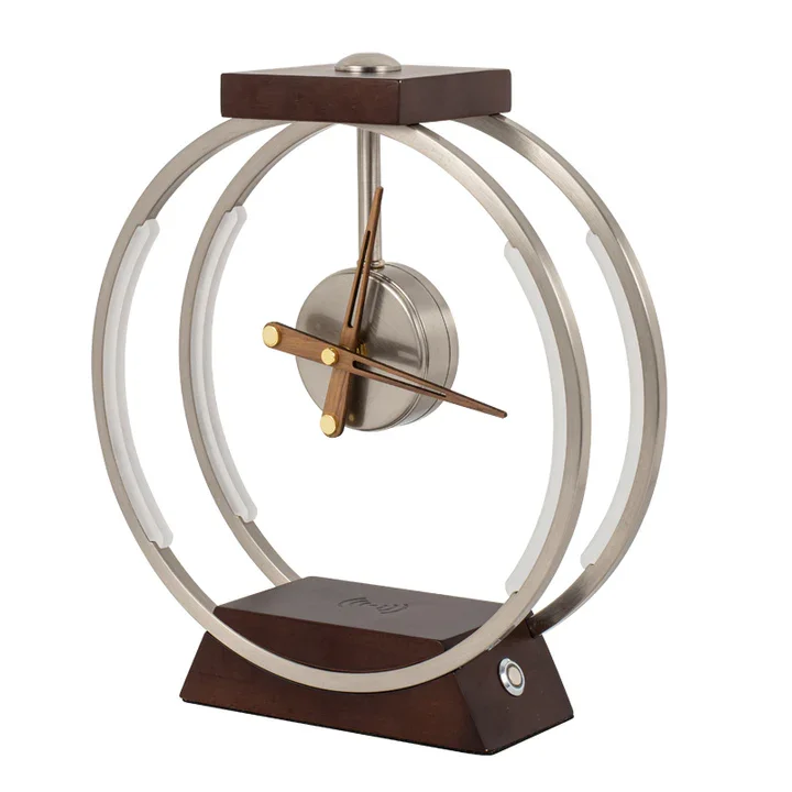 Popular  table lamps Home Decor modern led lamp wooden Base desk lamps lampada da tavolo with wireless charger for luxury decor