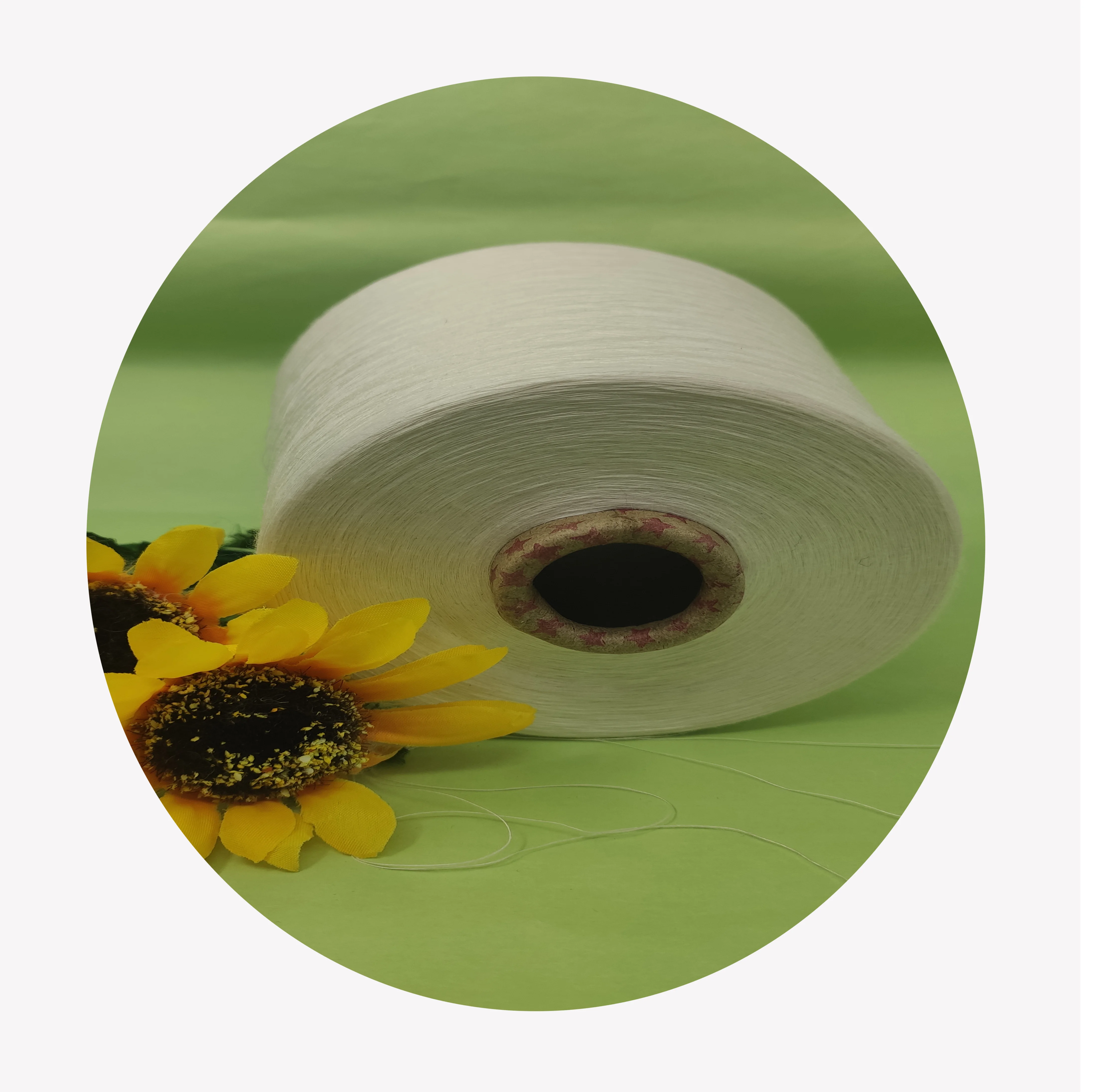 Best selling good price of blended cotton or 100% bamboo fiber yarn