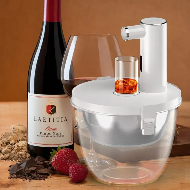 Automatic filling wine cooler and pourer Smart wine tap cold machine shot liquor drink dispensers for parties