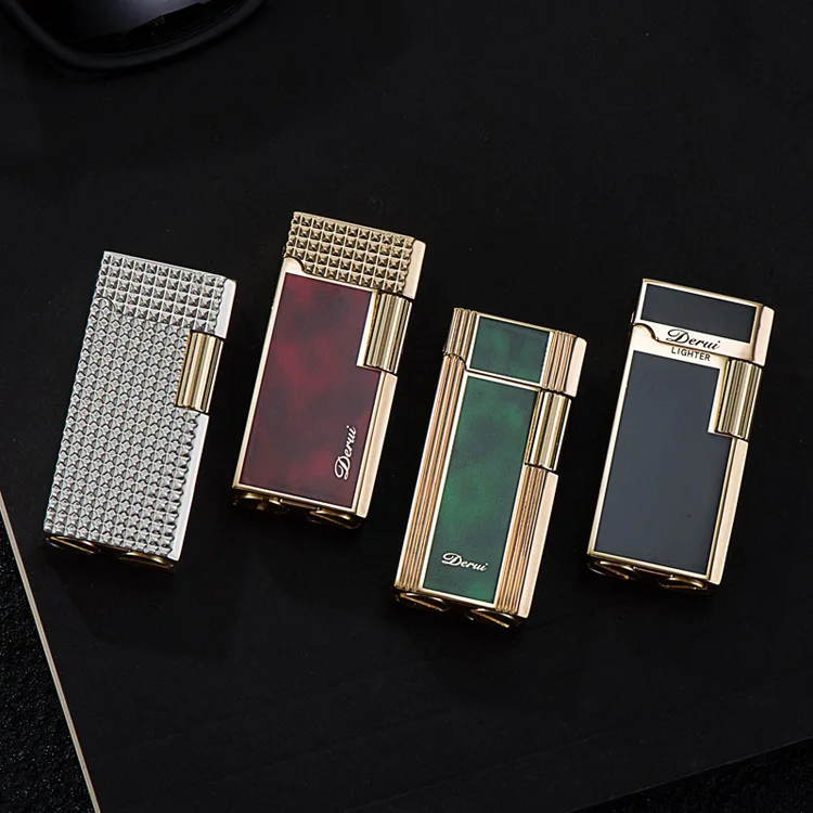 DR577 короткая компактная портативная керосиновая Зажигалка High end Подарочная зажигалка