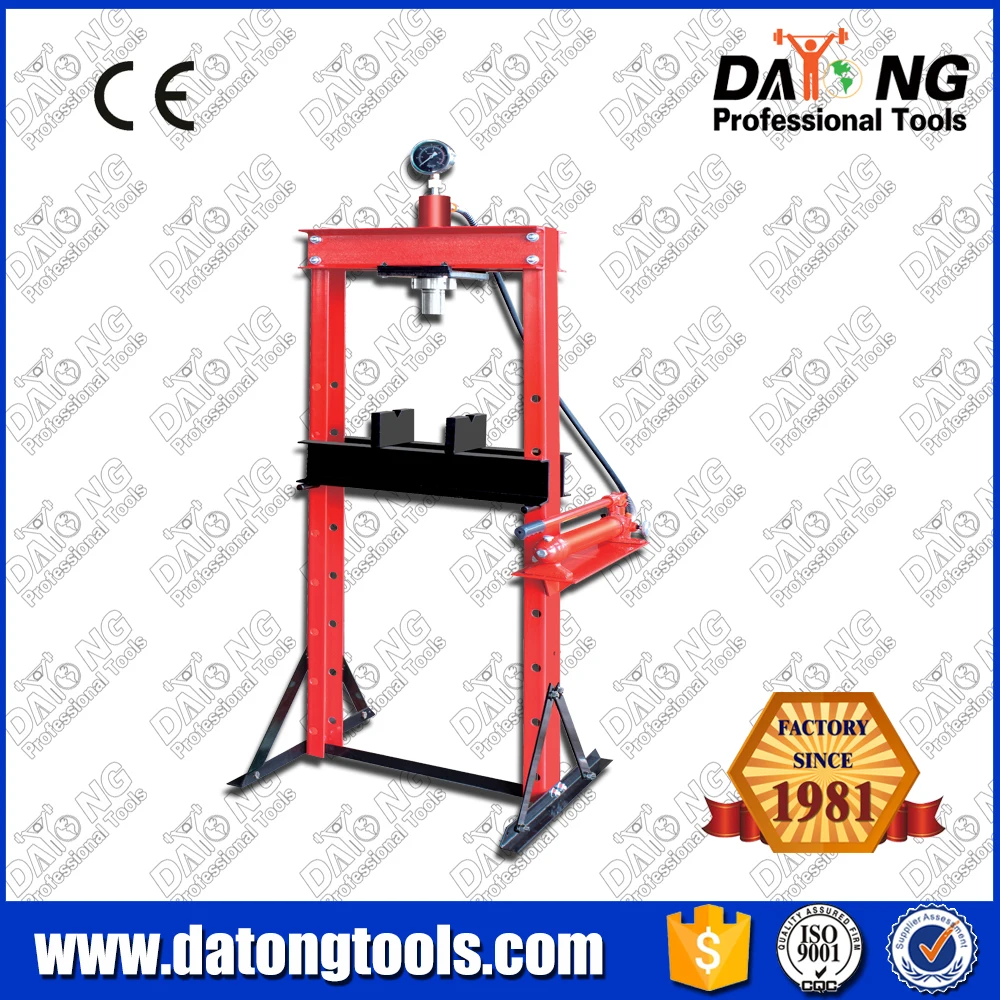 12Ton Car Hydraulic Shop Press With Gauge