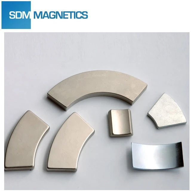 Customized Quality Certificated Neodymium Arc Magnets For Flywheel