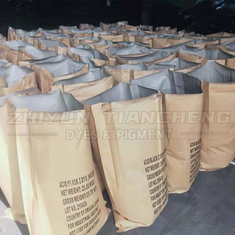 Acid Black 2 Nigrosine Black Dye Crystal for Leather and Ink dyestuff