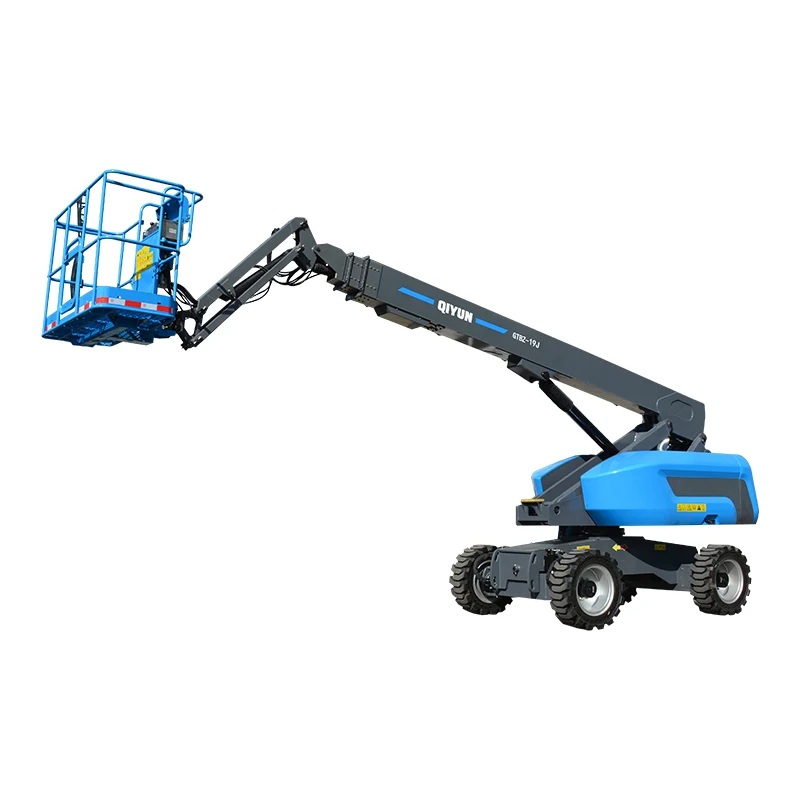 Qiyun Kinglift New Product 2022 22m Platform Height 250kg Self-propelled Telescopic Boom Lift with OEM/ODM
