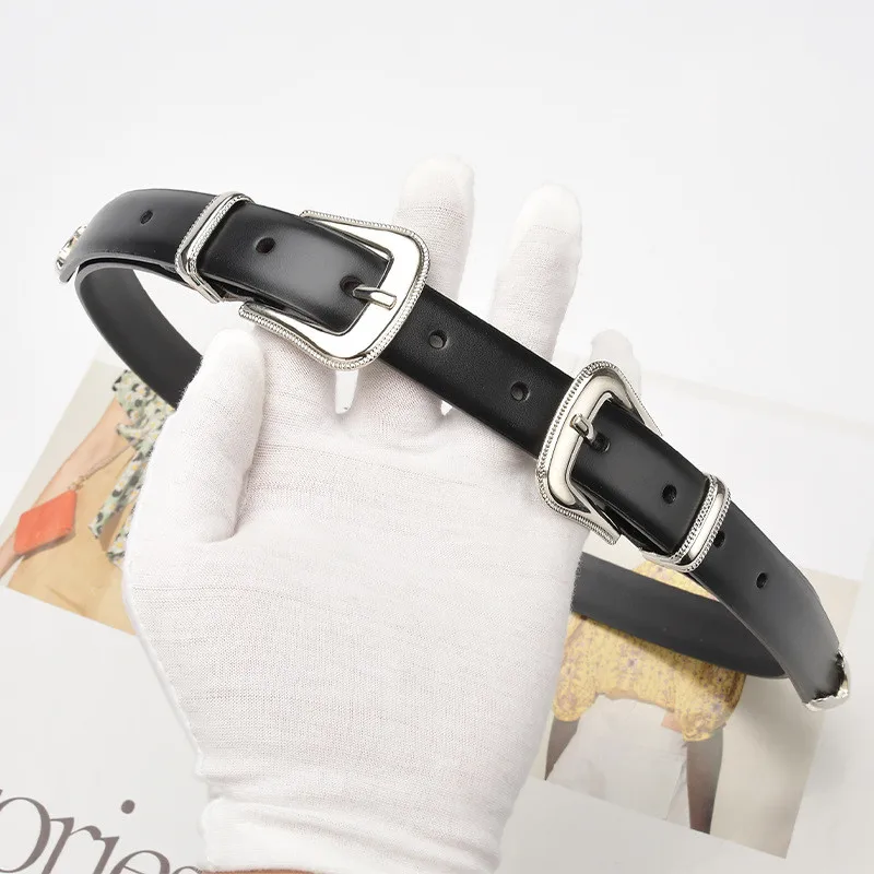 New Products Ready To Ship Stylish and durable genuine leather belts women belts