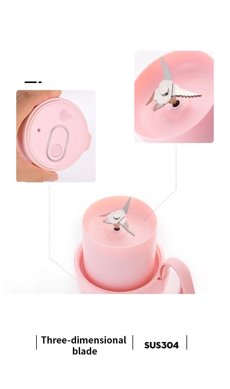  2020 Новый портативный блендер usb перезаряжаемая соковыжималка morphy 300