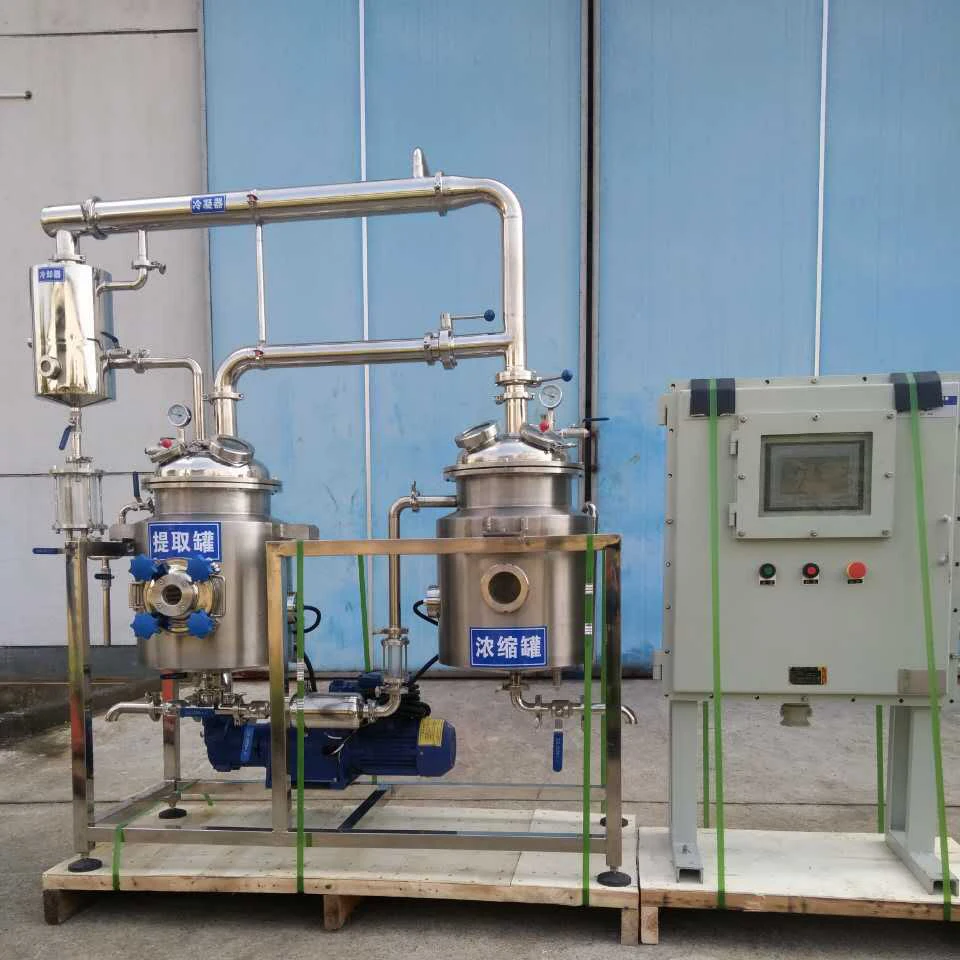 Нагревательное оборудование для извлечения эфирного масла этанола из нержавеющей стали пищевого класса золота небольшого