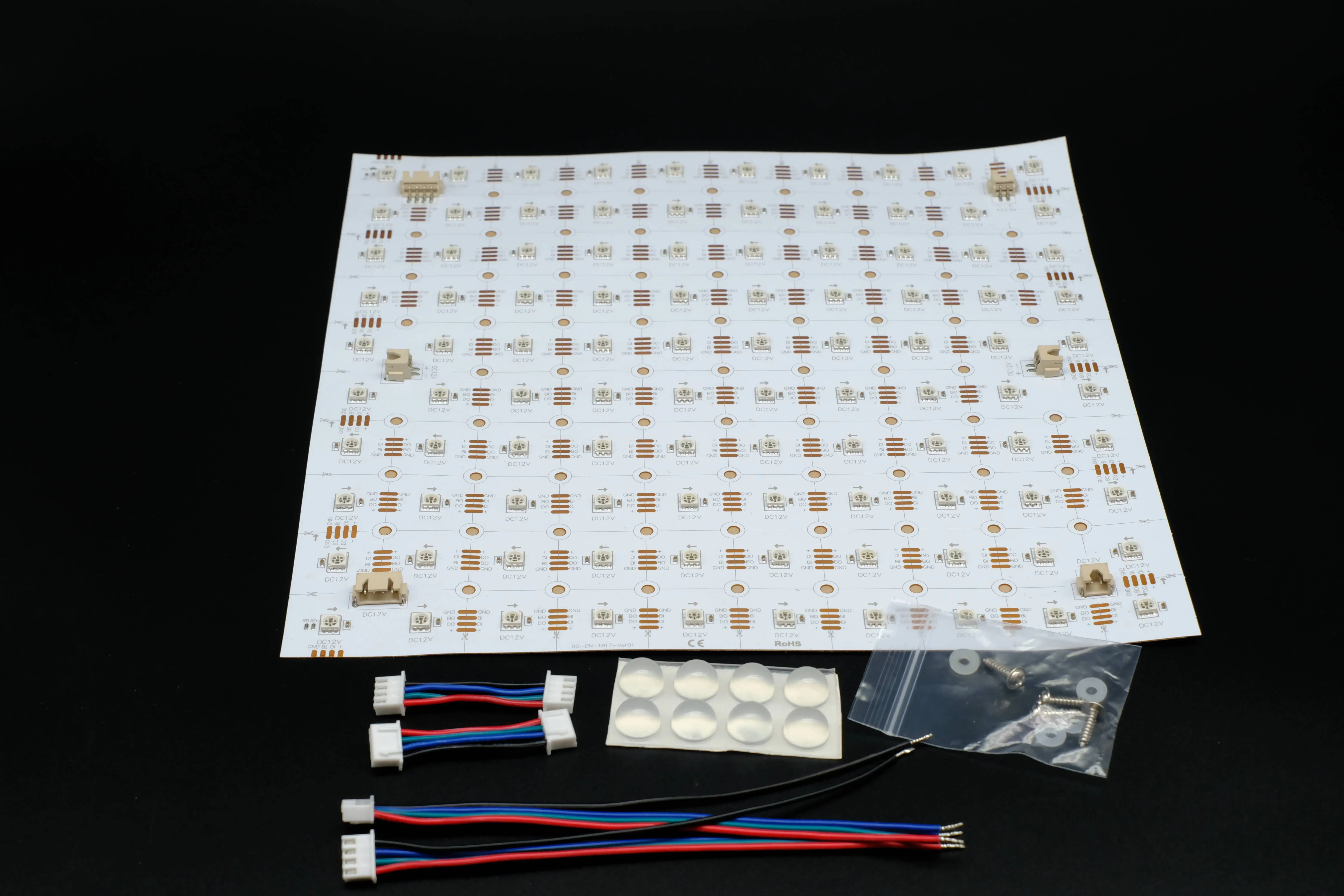 Flexible 12v Magic Dream Color Addressable Cuttable 100LEDs SMD 5050 Bend pixel LED Sheet Light Panel For Screen Imagic Parrern